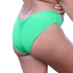 Fused Hawaii Lucky Girl Kona Bottom in Green, Size M​​​